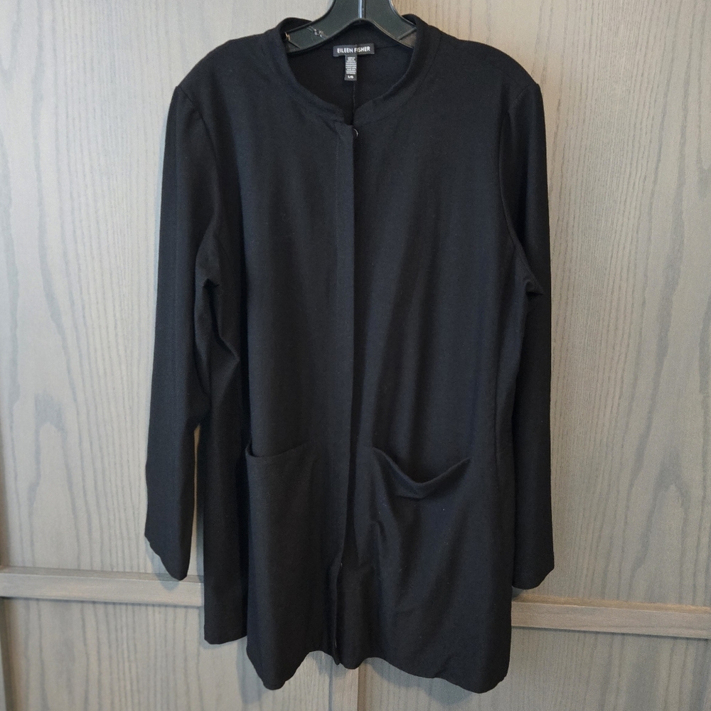 Eileen Fisher Black Blazer Jacket